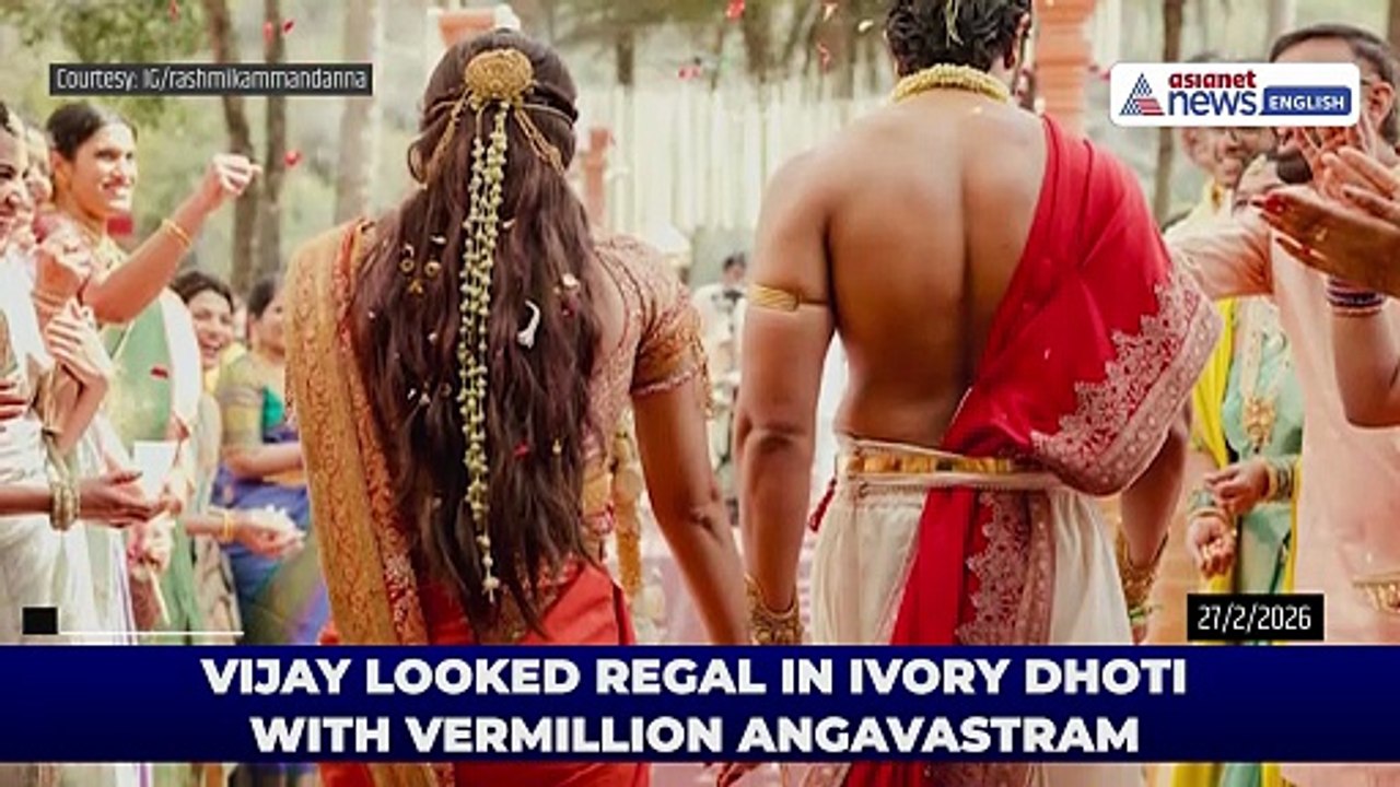 Rashmika Mandanna & Vijay Deverakonda Wedding: VIROSH' Dreamy Udaipur Ceremony