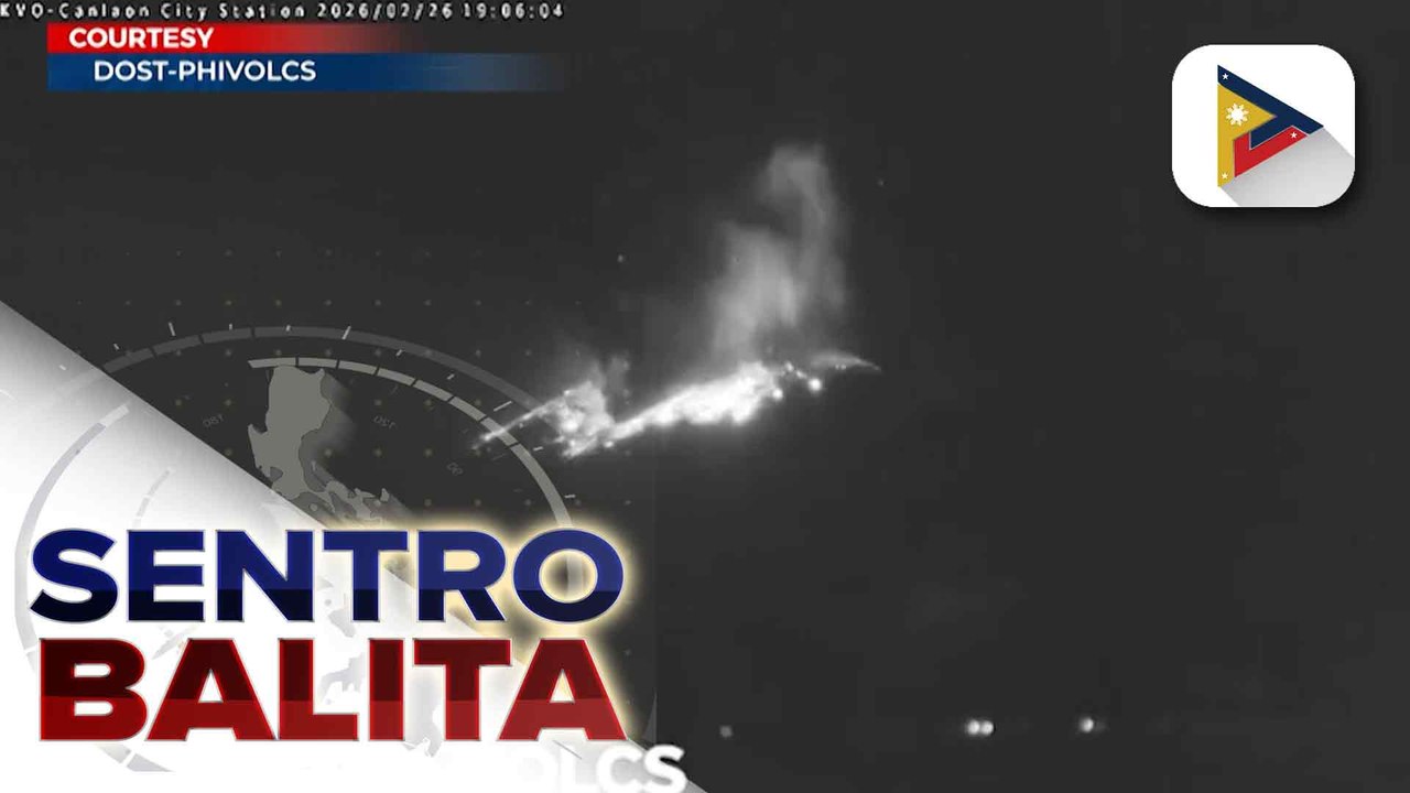 Phivolcs, patuloy ang paalala na maging alerto sa harap ng pag-aalburoto ng Bulkang Kanlaon | ulat ni Rod Lagusad