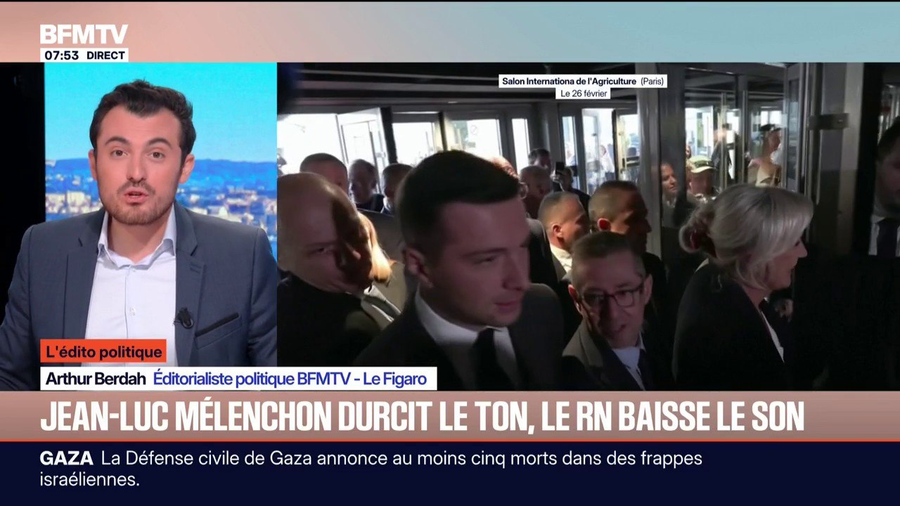 L'ÉDITO POLITIQUE D'ARTHUR - "Depuis plusieurs semaines Jean-Luc Mélenchon a choisi d'opter pour l'outrance et la radicalité comme seule stratégie"