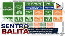 Unang tranche ng dagdag-sahod sa minimum wage earners sa Davao Region, epektibo na sa March 13 | ulat ni Regine Lanuza - PTV Davao