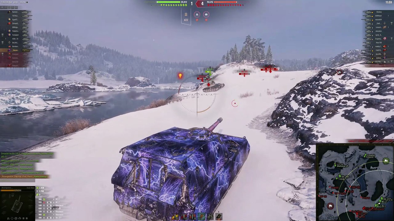 Stug Maus 17 CM WoT RU::11000 DMG