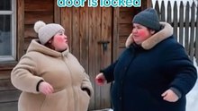 In a snowy Russian village, two chubby best friends stand outside their small wooden house… but the door is locked! ❄️🏠  What will they do in the freezing winter? Will they find the key, or will this funny situation turn into an unexpected adventure?