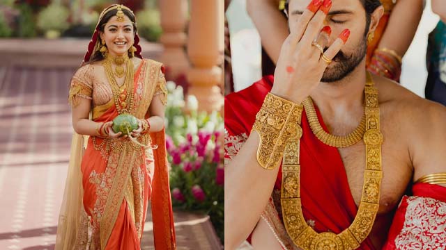 Rashmika Vijay Wedding Video: Kasu Mala से Ceremonial Gold का पहनकर बदला Trend,Gold Jewellery Price