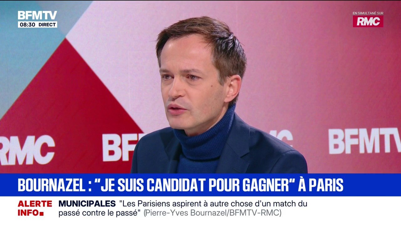 "Il faut voter pour moi au premier tour puis au second tour”: Pierre-Yves Bournazel sur un possible rassemblement de la droite et du centre au second tour des municipales à Paris