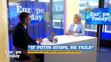If Putin stopped Russia's war in Ukraine he would fall, Estonian PM tells Euronews