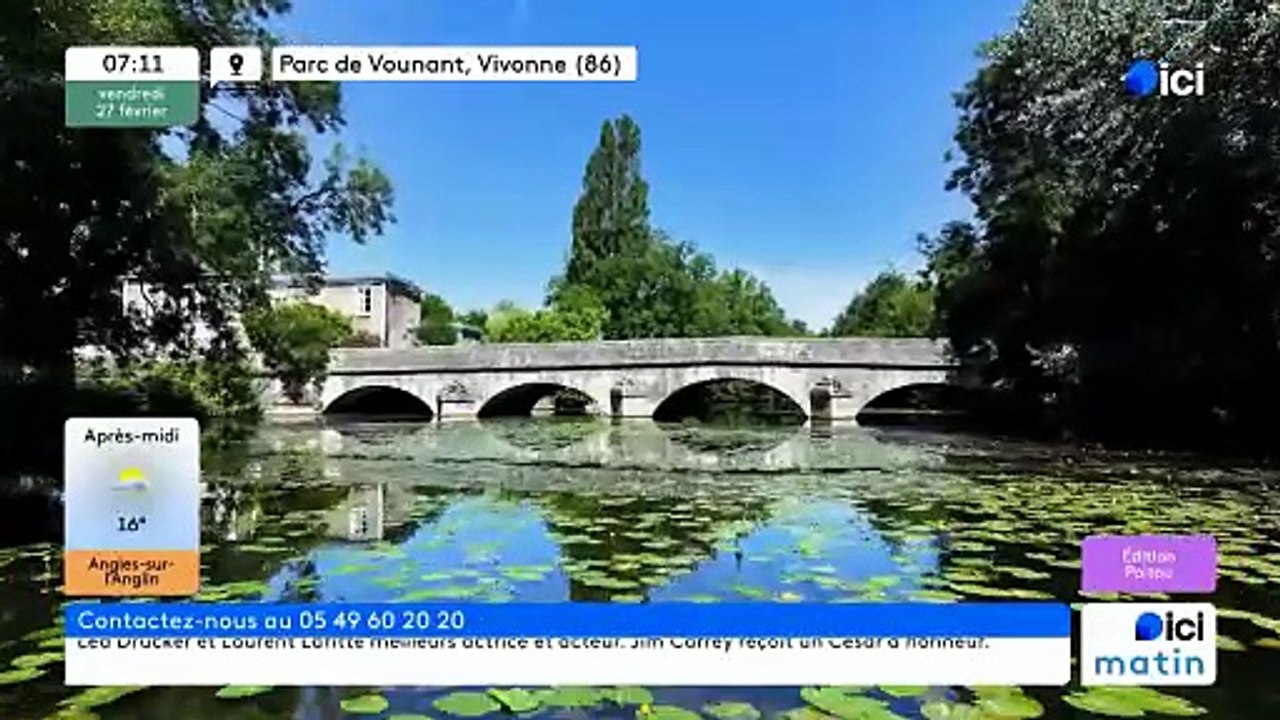 27/02/2026 - ici matin par ici Poitou en vidéo