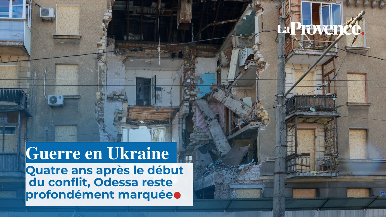 Guerre en Ukraine : quatre ans après le début du conflit, Odessa reste profondément touchée