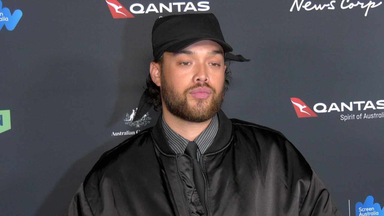 Boy Soda attends the 23rd Annual G'Day USA Arts Gala blue carpet