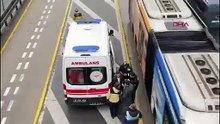 Avcılar'da iki metrobüs çarpıştı: 5 yaralı