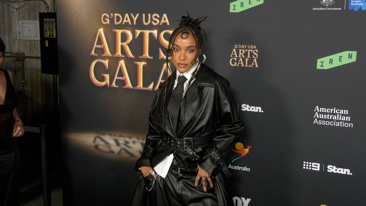 Lucy Barrett attends the 23rd Annual G'Day USA Arts Gala blue carpet