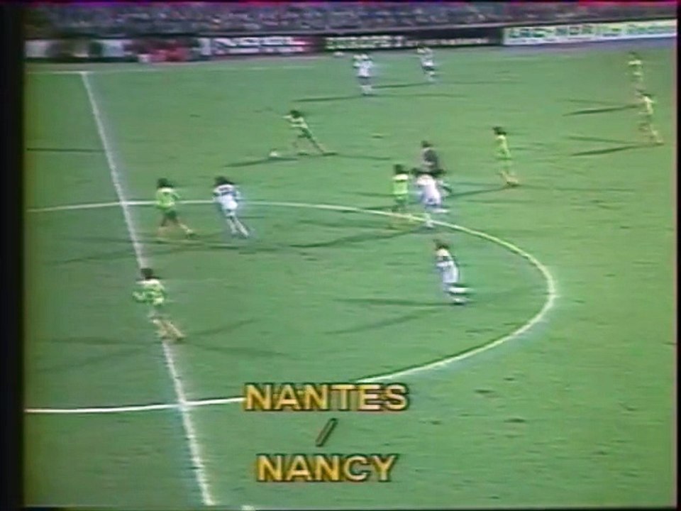 NANTES - NANCY  - 1978 - SAISON 1977/1978 -
