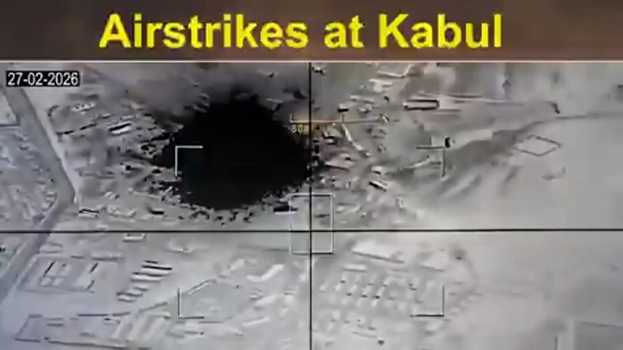 Bombardeos en Kabul, Afganistán