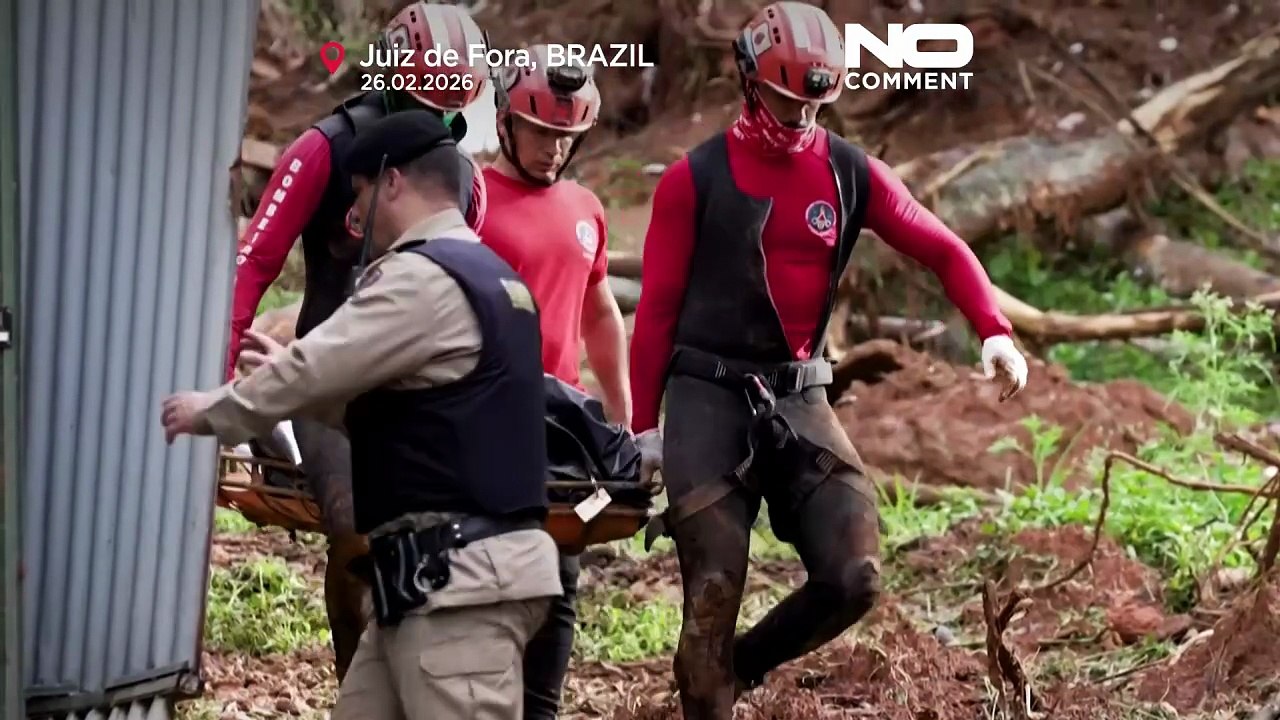 Brasilien sucht verzweifelt Überlebende nach tödlichen Fluten in Minas Gerais