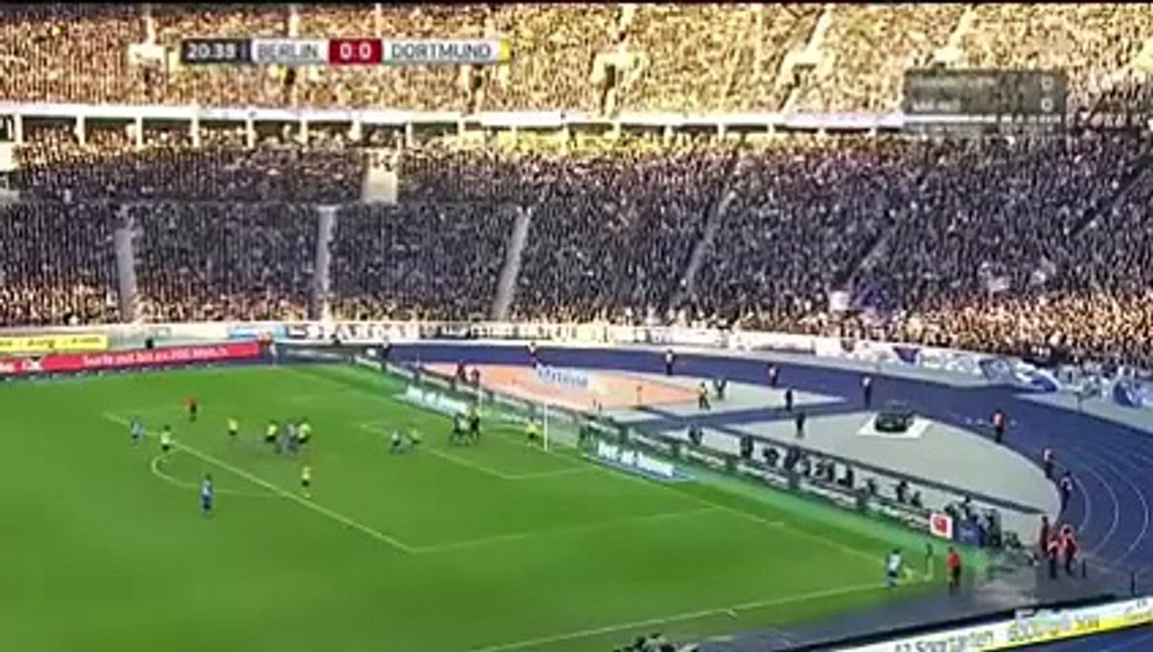 Hertha Berlin 0-0 Borussia Dortmund - Goals and...