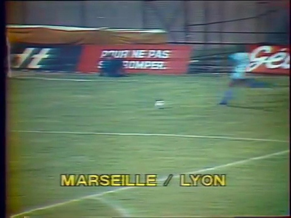 MARSEILLE - LYON - 1978 - SAISON 1977/1978 -