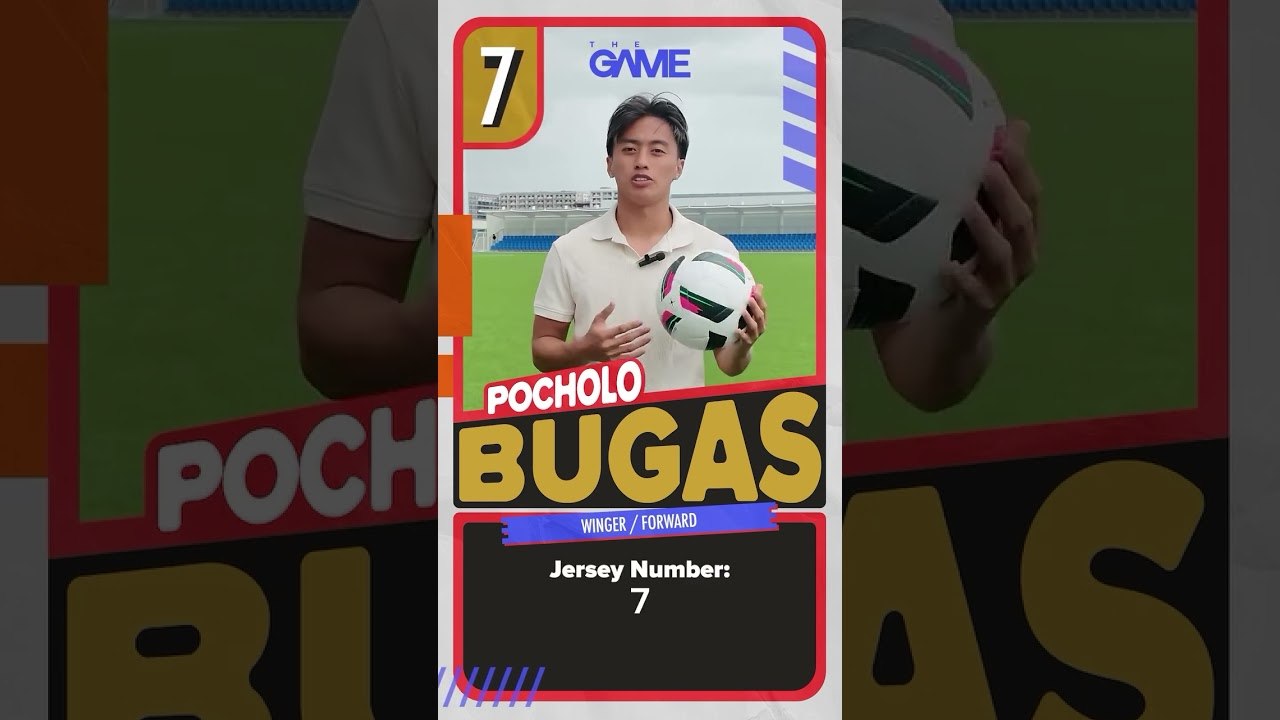 Can you guess why #PocholoBugas wears jersey number 7? The GAME #Playercard