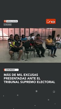 El Tribunal Supremo Electoral informó que hasta la fecha se han contabilizado 1.377 excusas de jurados electorales