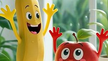 Apple 🍎 aur Banana  Ka Masti Time! | Funny Fruit Cartoon