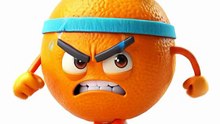 Pasine Mein Tar Orange! 🏃‍♂️🍊 | Funny Fruit Running Cartoon