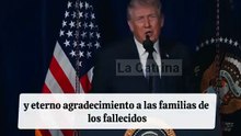 Trump: "Probablemente habrá más soldados muertos"