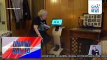 600 robot companions, ipinamimigay sa mga residenteng nagkaka-edad na para magsilbi nilang caregivers | Unang Balita