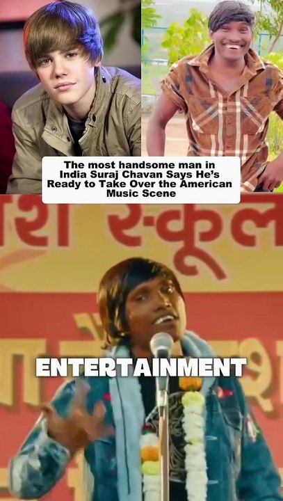 India’s "Justin Bieber" Voted Most Handsome Man? The Truth About Suraj Chavan! 🇮🇳✨