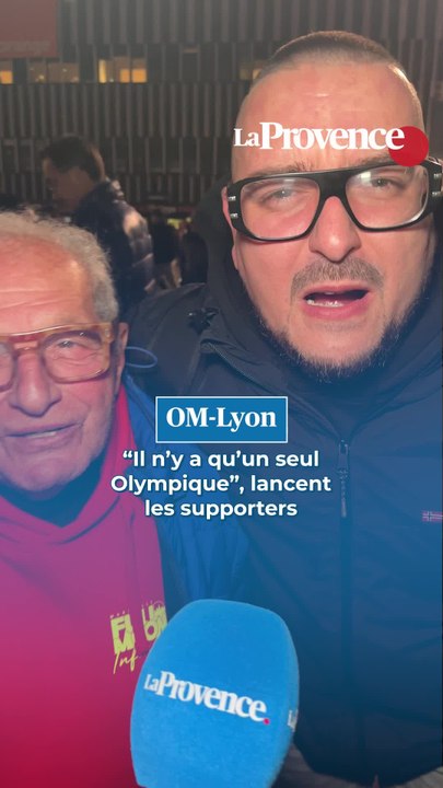 OM-Lyon : "Il n'y a qu'un seul Olympique..." Les supporters en folie après la victoire