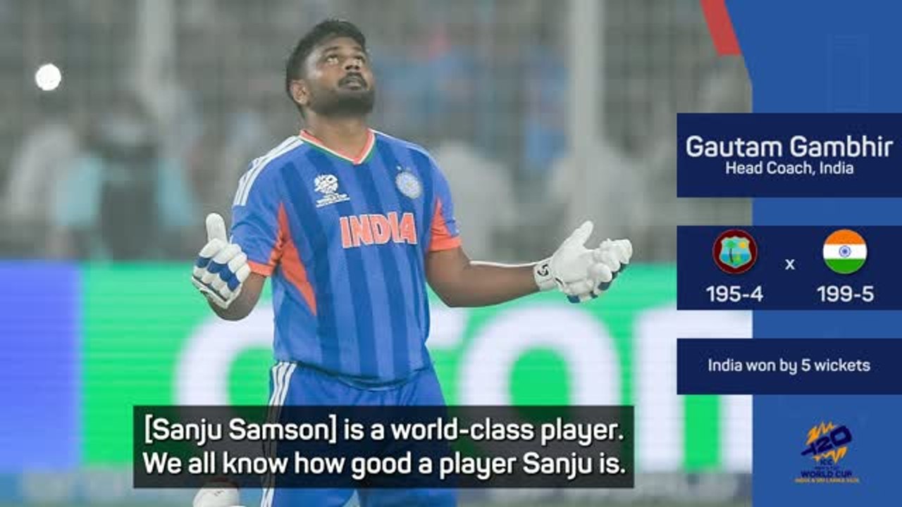 'World-class' Samson showed true potential with unbeaten 97 - Gambhir