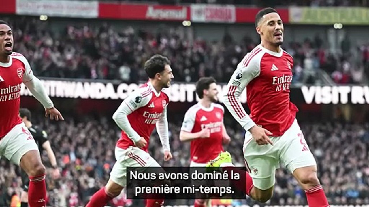 Arteta savoure la victoire contre Chelsea : "C'était un vrai derby londonien"