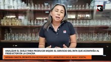 ANALIZAR EL SUELO PARA PRODUCIR MEJOR EL SERVICIO DEL INTA QUE ACOMPAÑA AL PRODUCTOR EN LA CHACRA