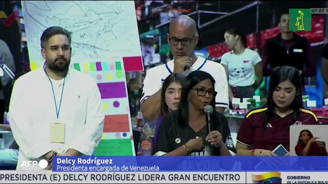 Presidenta interina pide a Trump el cese del bloqueo y las sanciones sobre Venezuela Caracas, Venezuela