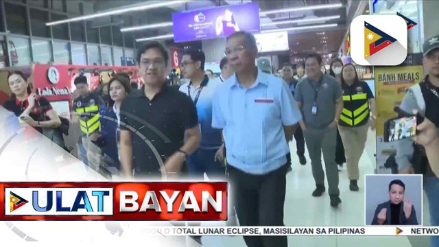 Maagang inspeksyon bilang paghahanda sa Semana Santa, isinagawa ng MMDA sa PITX | ulat ni Bernard Ferrer