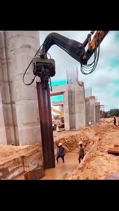 How Bridges Are Built Under Water! #shorts