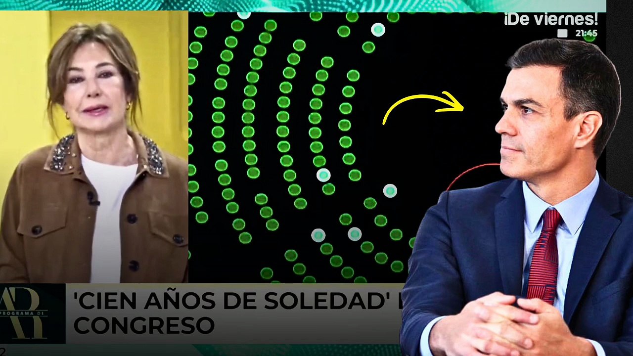 Ana Rosa entierra al doliente Sánchez: «¡Más solo que “El uno”!»
