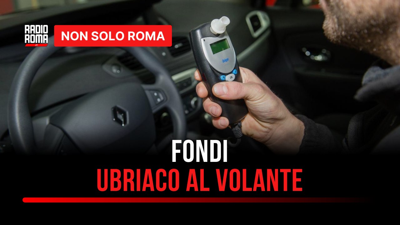 Ubriaco al volante, provoca un incidente: a Fondi “debutta” l’alcolock