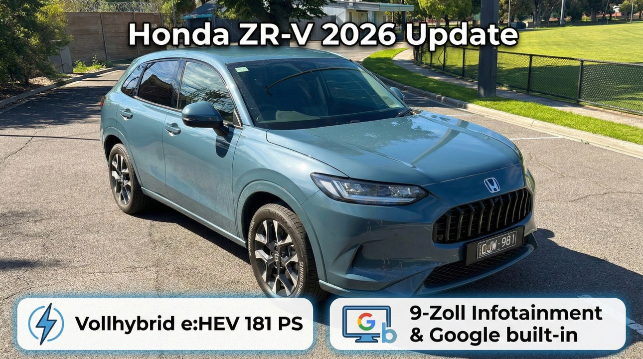 Honda ZR-V Hybrid 2026: Technik, Preise, Details
