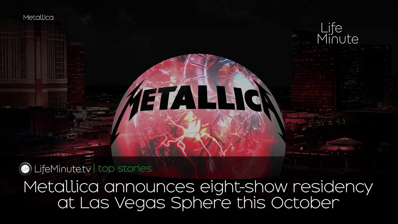 Metallica Announces Eight-Show Las Vegas Sphere Residency; Neve Campbell, Courteney Cox, David Arquette Reunite for Scream 7's LA Premiere; National Chili Day is Celebrated