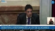 “Son rocas que no sirven para nada”: la escandalosa frase del senador libertario que agitó la reforma de la Ley de Glaciares