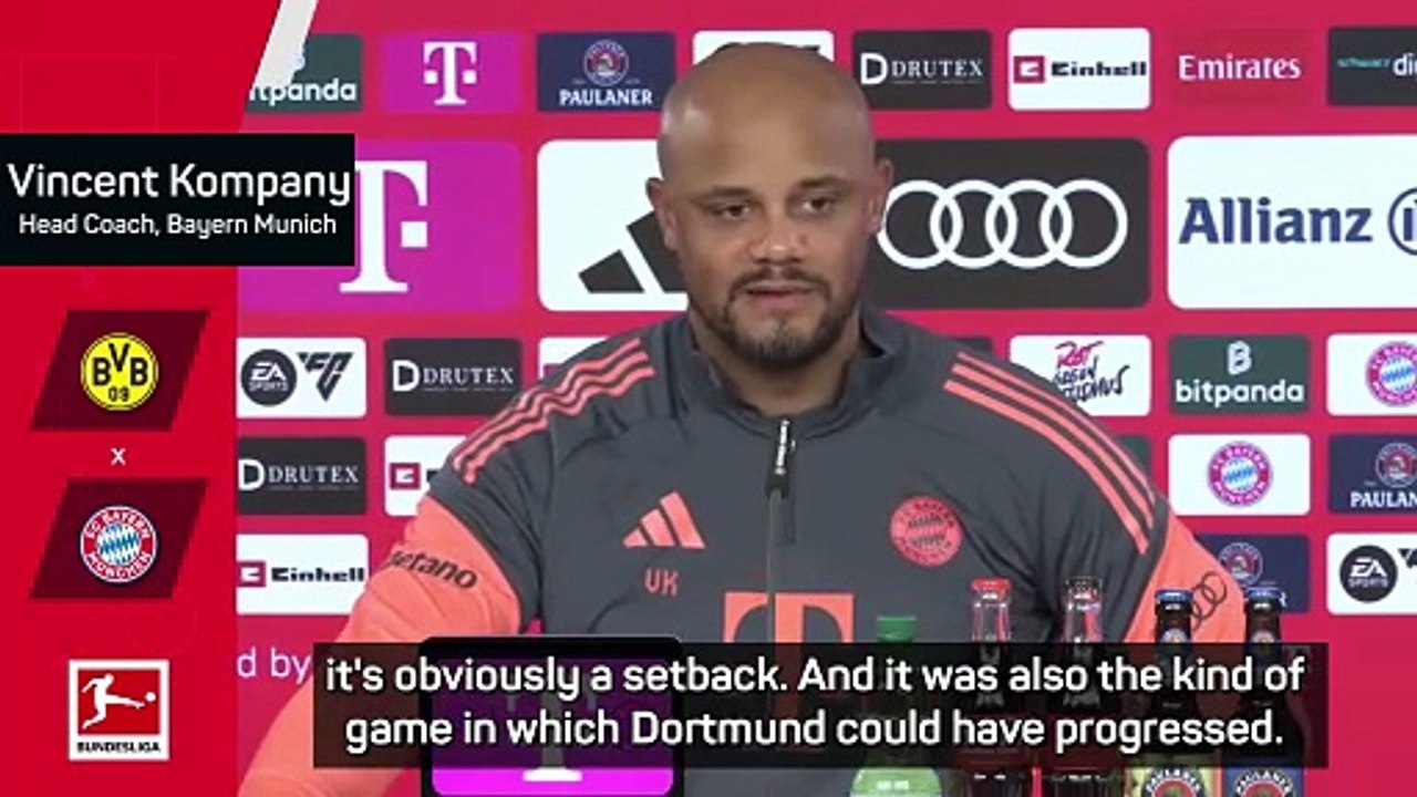 Kompany wary of wounded Dortmund after Champions League exit
