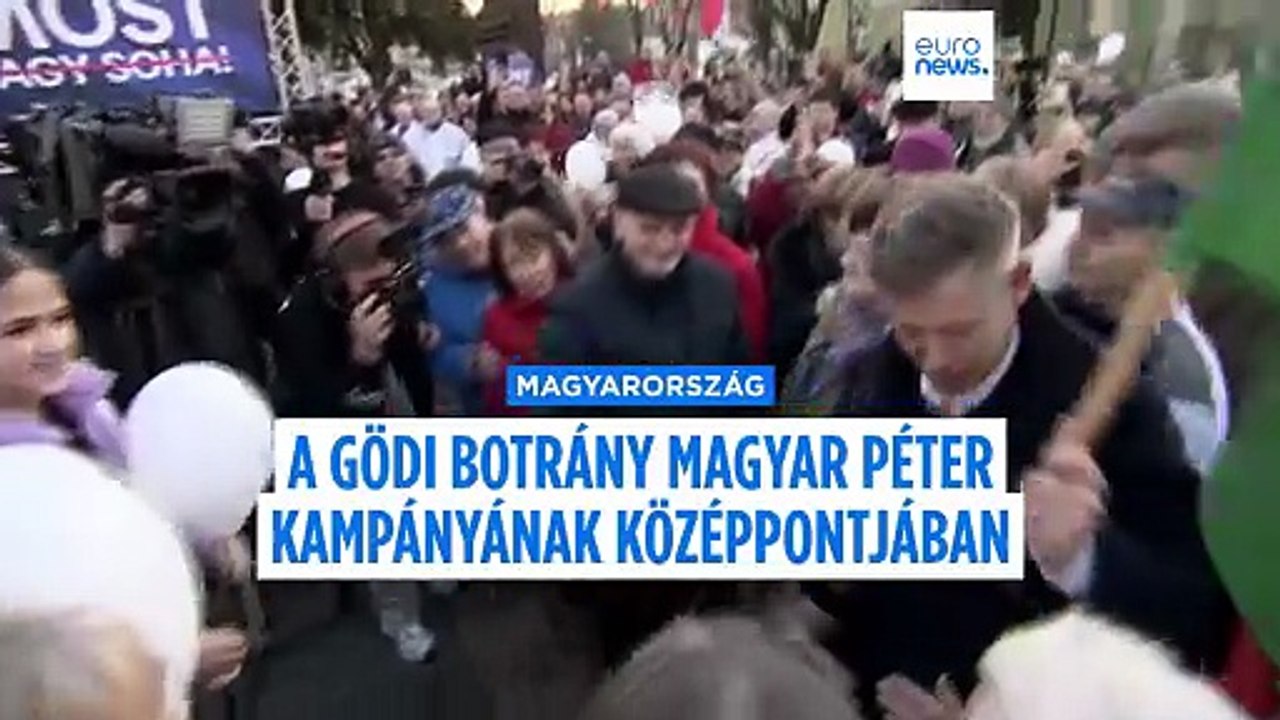 A gödi botrány került a Tisza kampányának középpontjába