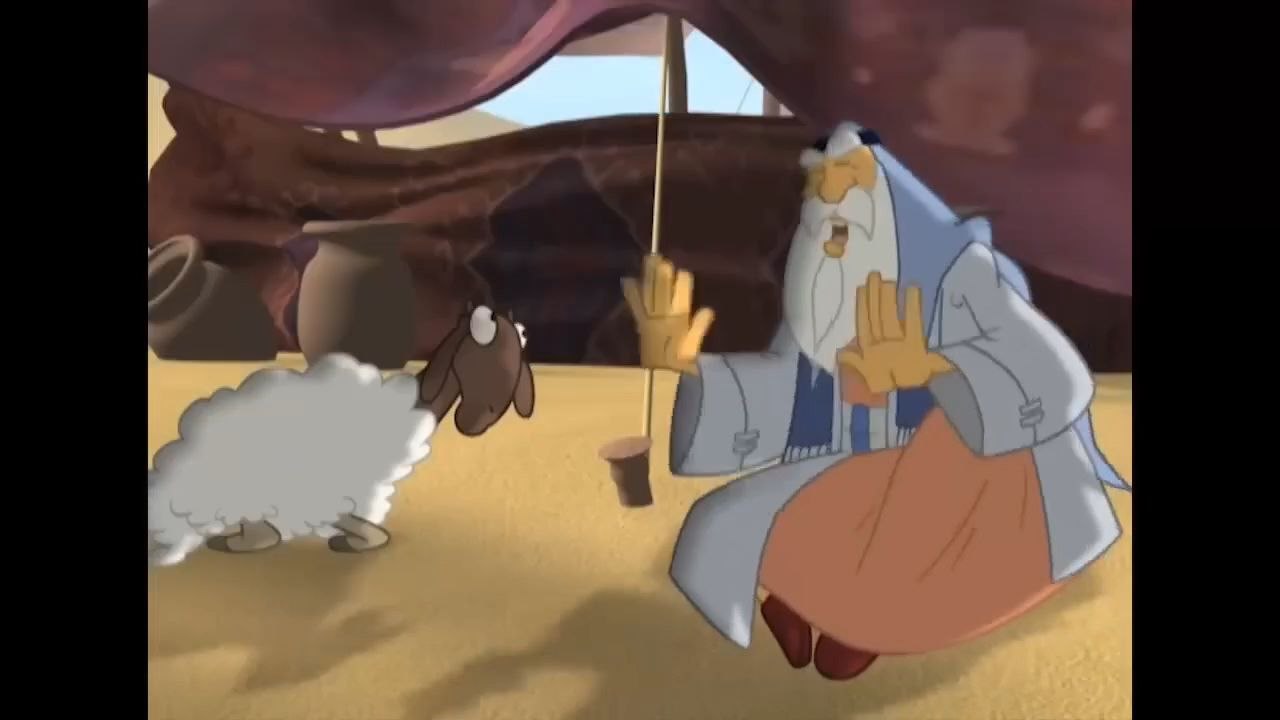 sourate 12 Youssef  mise en scène de l'histoire du loup de sidna Youssef as en dessin animé