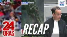 24 Oras: (Part 1) Argumento ng Defense Team ni ex-Pres. Duterte; Kinuyog dahil sa selos?; 100 barangay, apektado ng ashfall ng Bulkang Kanlaon; atbp.
