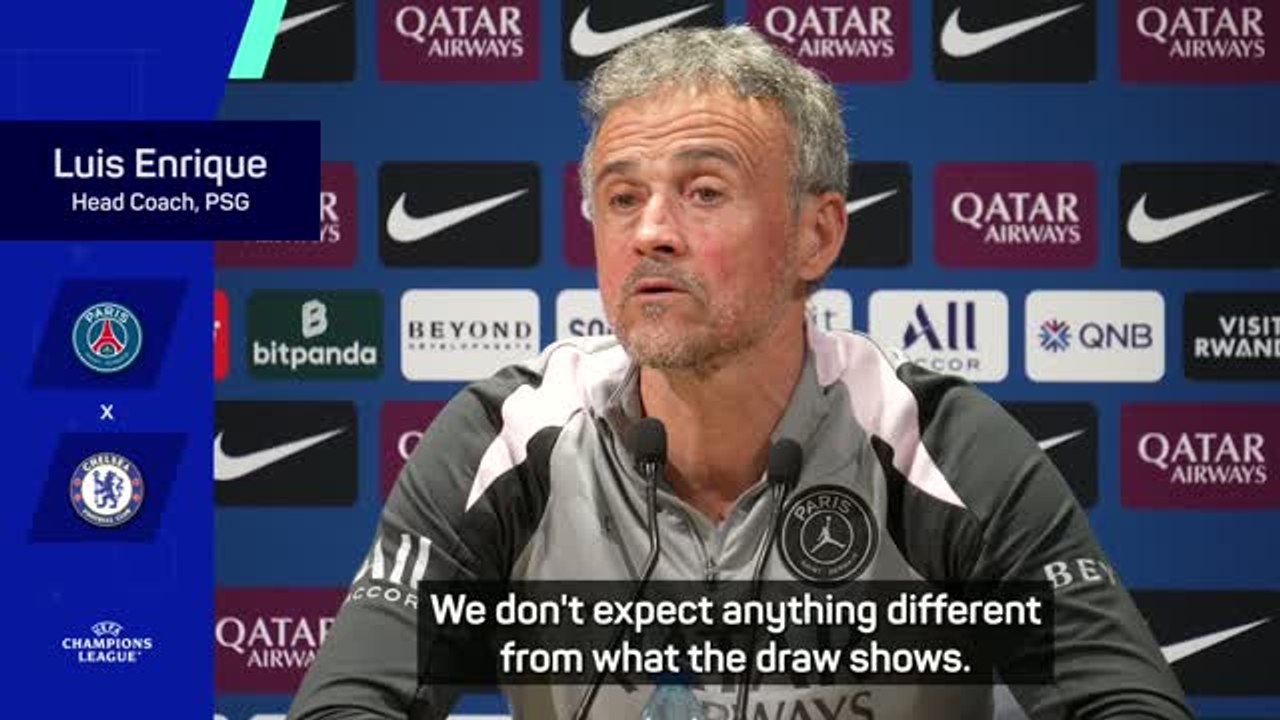 Enrique reacts to PSG's 'fascinating' Champions League tie against Chelsea