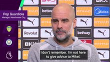 'I'm not giving Mikel advice' - Guardiola