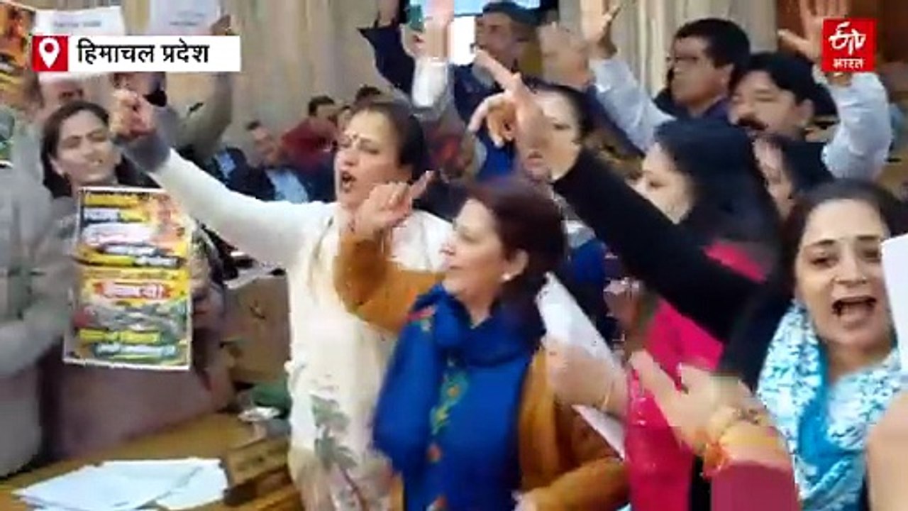 मेयर डिप्टी-मेयर पद को लेकर एमसी हाउस में जमकर हंगामा, भाजपा का एक पार्षद 2 महीने के लिए सस्पेंड