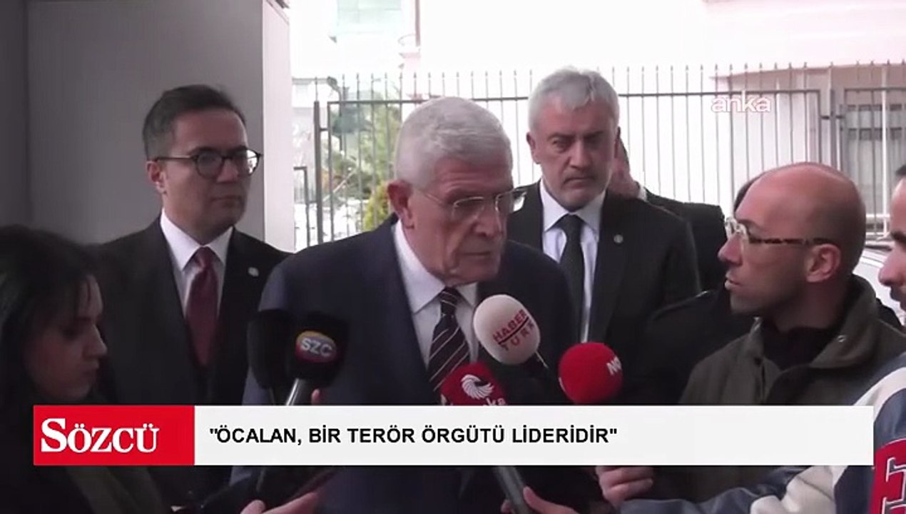 Müsavat Dervişoğlu: "Öcalan, bir terör örgütü lideridir, onun açıklaması doğrudan doğruya kendi militanlarını bağlar"