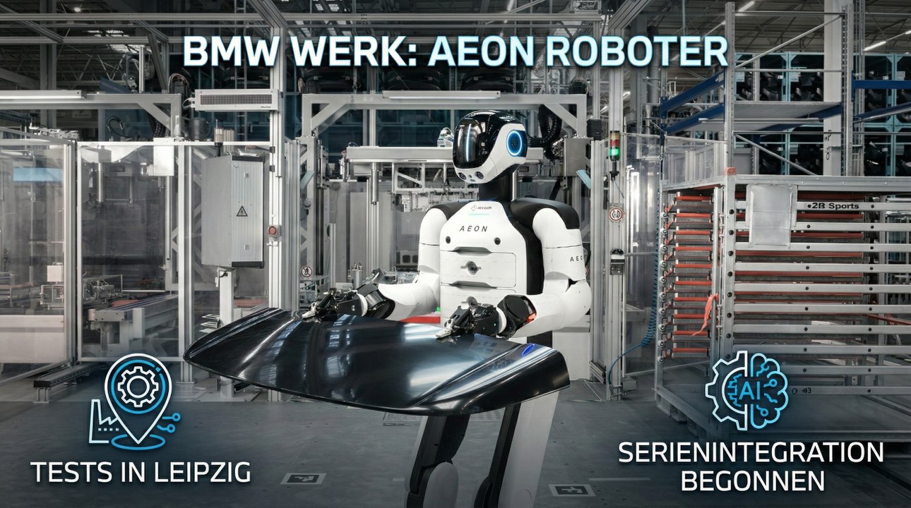 BMW Group startet Pilotprojekt mit Roboter AEON