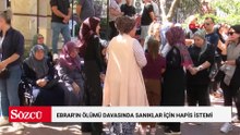 Üzerine koltuk düşen Ebrar'ın ölümü davasında sanıklar için hapis istemi