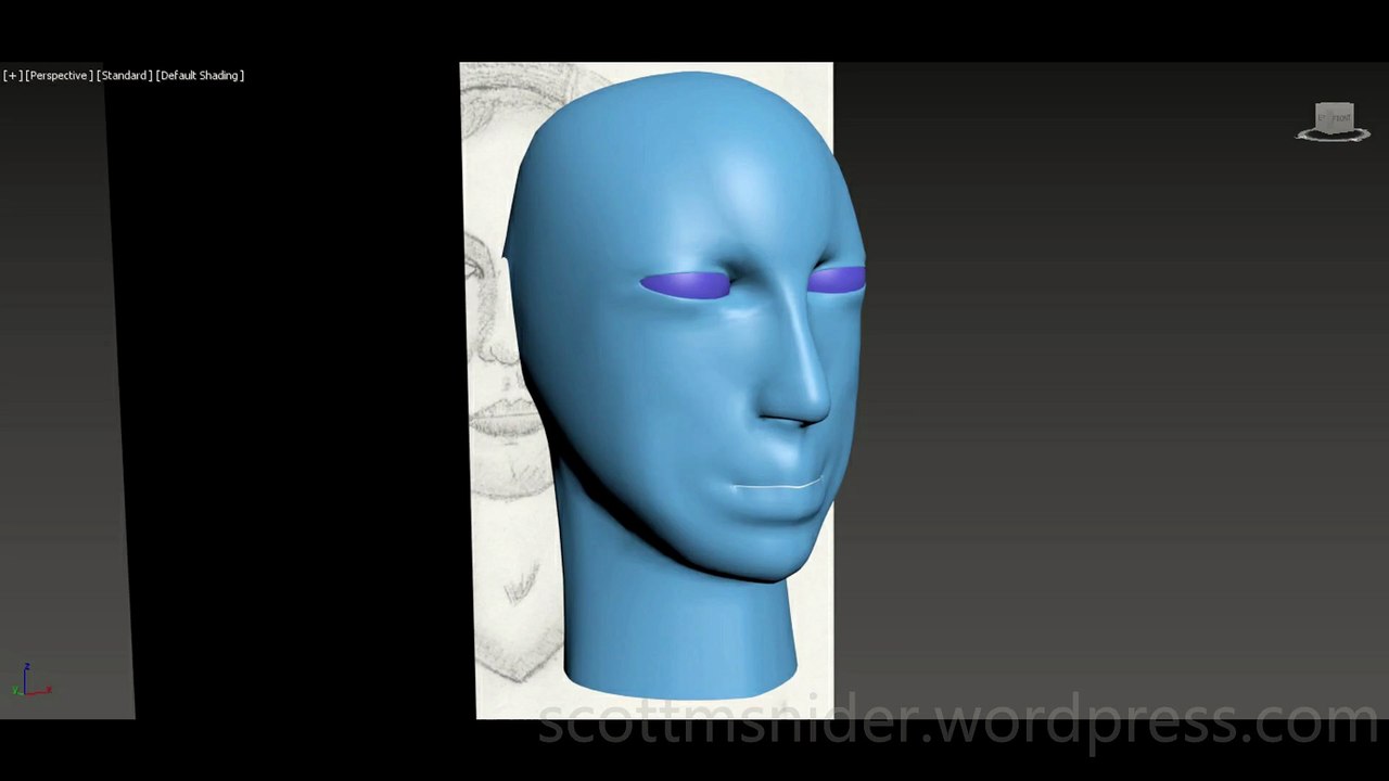 Treliving: 3DS MAX Practice Polygon Modeling Head Model Video #77 (02-27-2026)