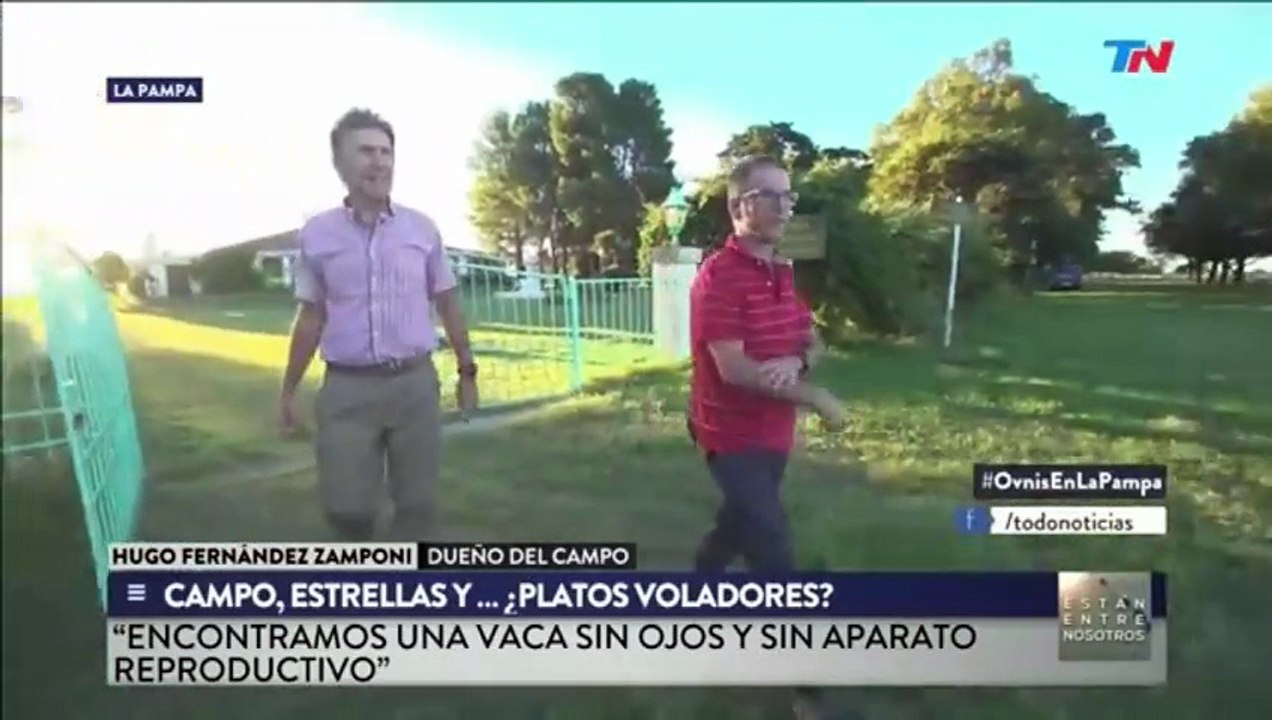 OVNIs en La Pampa - Extraterrestres y OVNIs | Están entre nosotros (TN, 2017)